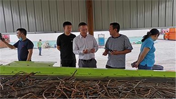 歐冶鏈金和吉和源高層專訪長春客戶現場，共商廢鋼行業發展